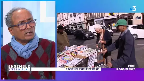 #ECM : le dernier crieur de journaux de Paris