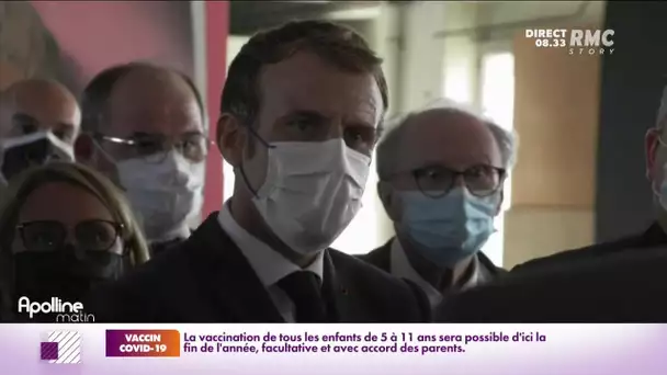 Emmanuel Macron en déplacement dans le Cher et dans l'Allier