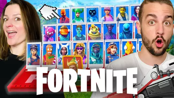 QUI EST CE ? SUR FORTNITE !