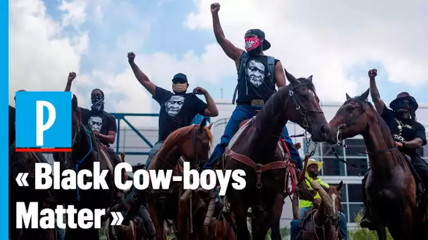 Mort de George Floyd : des «cow-boys noirs» défilent à Houston