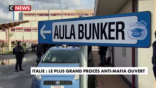 Italie : un procès hors norme s'ouvre contre l'une des mafias les plus puissantes du pays