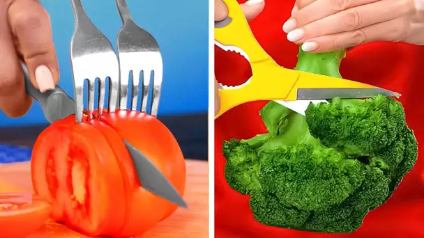 Comment peler et couper les fruits et légumes 🍅🥦🍍