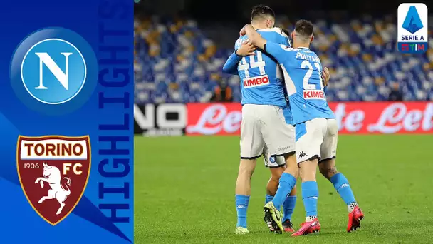 Napoli 2-1 Torino | Excellent finish by Napoli with an inch-perfect cross into the box | Serie A TIM