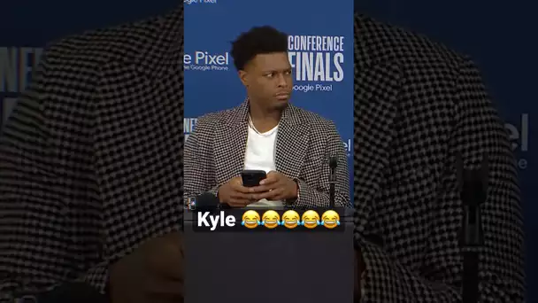 Bam & Kyle Lowry share a HILARIOUS moment in the postgame presser! 🤔😂| #Shorts