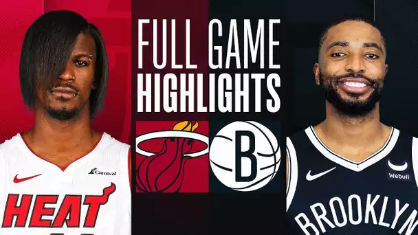 HEAT at NETS | FULL GAME HIGHLIGHTS | January 15, 2024