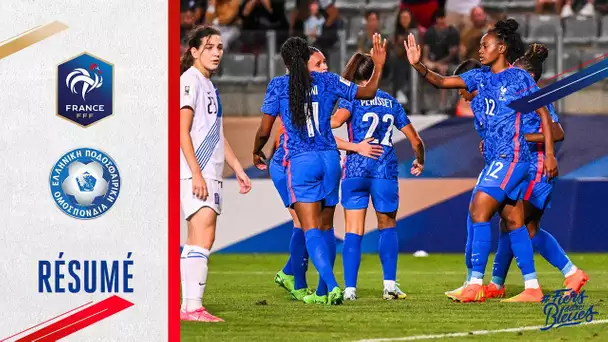 France-Grèce Féminines, 5-1 : tous les buts I FFF 2022