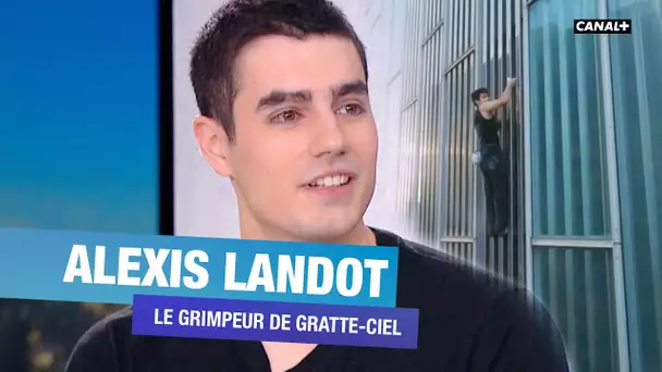 Alexis Landot, il escalade une tour de 100 mètres à mains nues - CANAL+