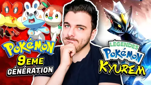 Pokémon : 9G Annoncée ? 😇 Legends Kyurem CONNERIE ! 😡 DLC Arceus ✨