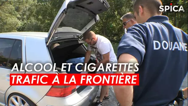 Trafic d&#039;alcool et de cigarettes à la frontière