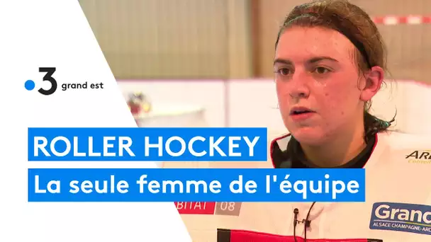 Rencontre avec Léa Dablainville, la seule femme de l'équipe de roller hockey de Rethel