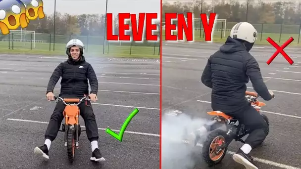 YOUNES LÈVE EN Y LA MOTO CROSS ? ( défi super compliqué)