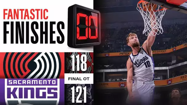 WILD OVERTIME ENDING Trail Blazers vs Kings | November 8, 2023