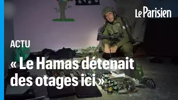 Vidéo à l’appui, Tsahal accuse le Hamas d’avoir caché des otages sous un hôpital de Gaza