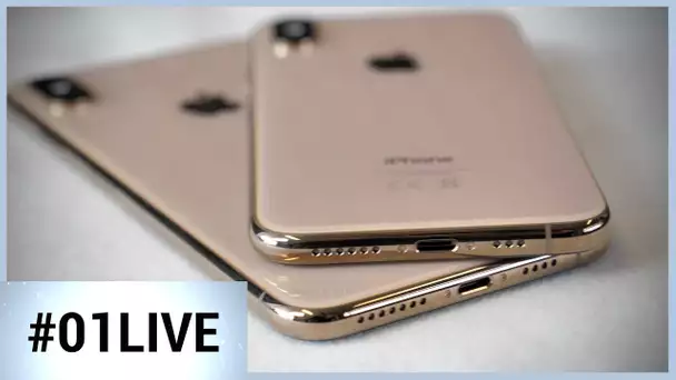 iPhone XS : nos premiers résultats de test justifient-ils son prix ? - 01LIVE HEBDO #198