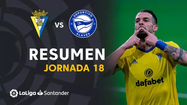 Resumen de Cádiz CF vs Deportivo Alavés (3-1)