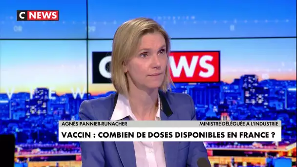 A. Pannier-Runacher : «Nous n'avons pas encore une assurance que le vaccin diminue la transmission»