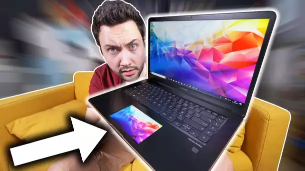 Le PC Portable à 2 écrans existe ! (sur trackpad)