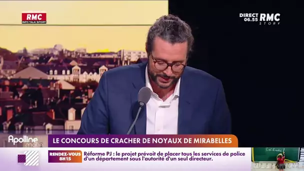 Les histoires de Charles : le concours de cracher de noyaux de mirabelles