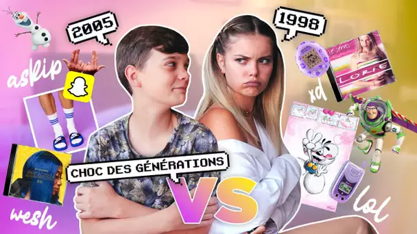 BATTLE DE GÉNÉRATIONS : 2005 VS 1998 !