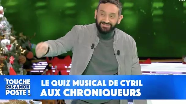Le quiz musical de Cyril Hanouna aux chroniqueurs !