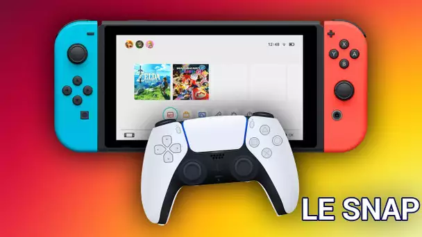 Le Snap #19 : La manette de la Playstation 5 contrôle… votre Nintendo Switch !