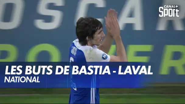 National : les buts de Bastia - Laval