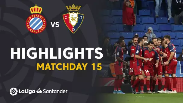 Highlights RCD Espanyol vs CA Osasuna (2-4)