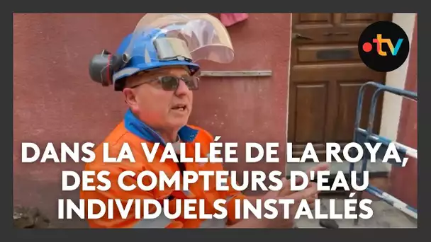 Dans la vallée de la Roya, des compteurs d'eau individuels installés chez les habitants