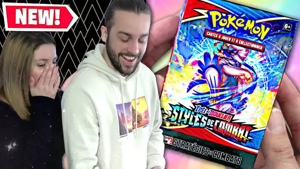 ON A RECU LES NOUVELLES CARTES POKEMON STYLE DE COMBAT ! (et on a trop de chance) OUVERTURE POKEMON