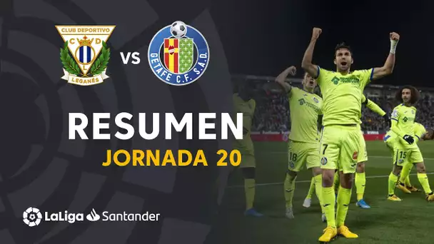 Resumen de CD Leganés vs Getafe CF (0-3)