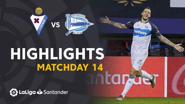 Highlights SD Eibar vs Deportivo Alavés (0-2)