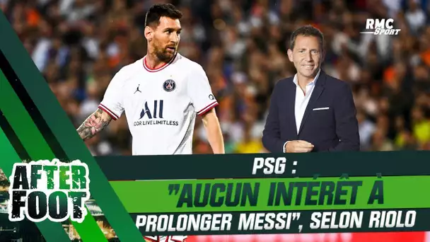 PSG : "Sportivement, il n'y a aucun intérêt à prolonger Messi", assure Riolo