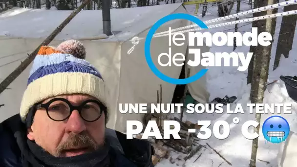 Une nuit par -30°C sous la tente - Le meilleur du monde de Jamy