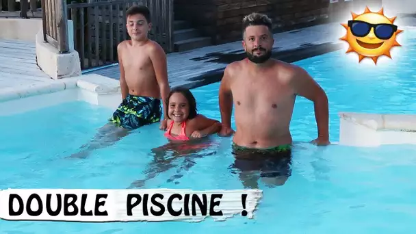 PISCINE DOUBLE  / Corsica Family Vlog