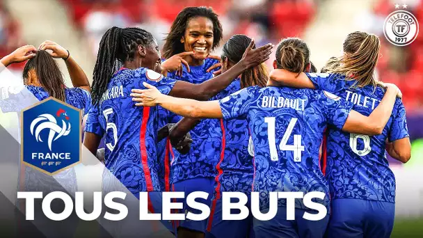 TOUS les buts des Bleues pendant l'Euro 2022 🇫🇷