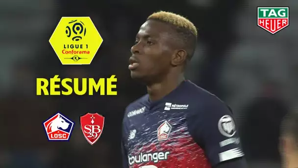 LOSC - Stade Brestois 29 ( 1-0 ) - Résumé - (LOSC - BREST) / 2019-20