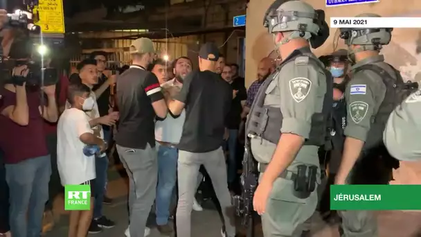 Jérusalem : violents heurts lors d’une manifestation contre les expulsions prévues de Palestiniens