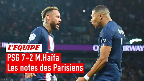 PSG 7-2 Maccabi Haïfa : Messi, Mbappé, Neymar... Les notes des Parisiens