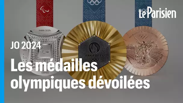 Or, argent, bronze et tour Eiffel... les médailles des JO de Paris dévoilées