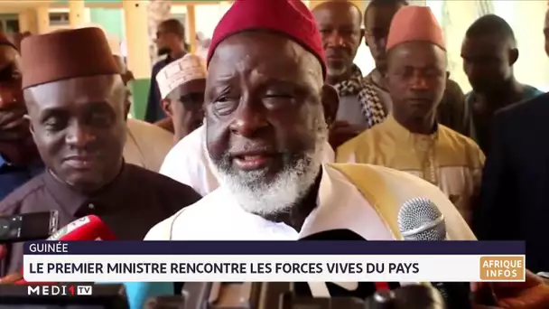 Guinée : le Premier ministre rencontre les forces vives du pays