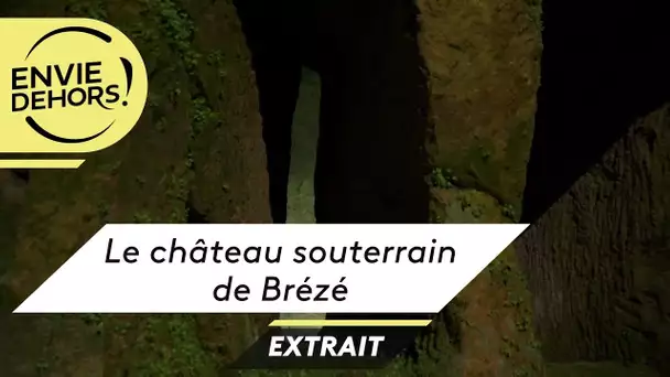 Julie visite  les douves du château de Brézé, les plus profondes d'Europe  [Extrait Envie Dehors]