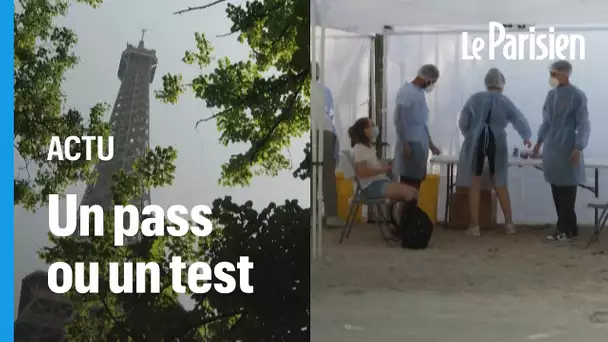 Pass sanitaire obligatoire à la tour Eiffel : «Ça permet de se sentir plus en sécurité»