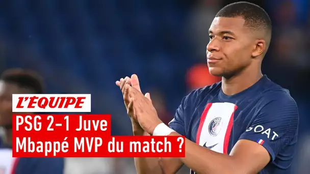 PSG 2-1Juve : Mbappé est-il l'incontestable MVP de la rencontre ?