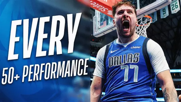 EVERY TIME Luka Doncic Scored 50+ PTS In A Game!