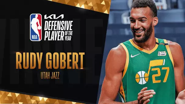 Rudy Gobert Wins #KiaDPOY Defensive Player of the Year! | 2020-21 NBA Season