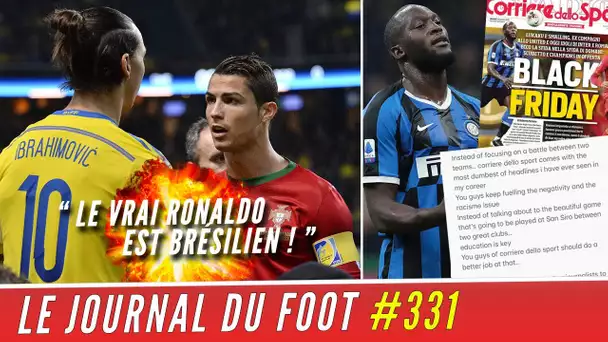 IBRAHIMOVIC cartonne Cristiano RONALDO, la réponse de LUKAKU au journal Italien