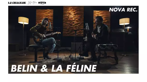 La Féline & Bertrand Belin en session live | Nova Rec.