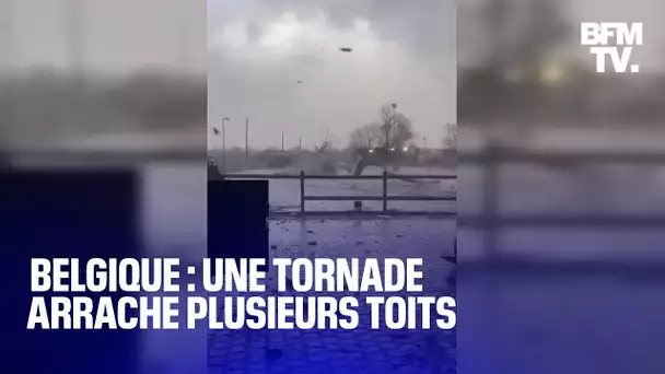 Belgique: une tornade arrache plusieurs toits dans la région d’Anvers