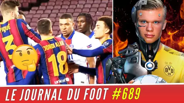 Une grosse EMBROUILLE entre Kylian MBAPPÉ et Jordi ALBA ! Erling HAALAND encore en feu !