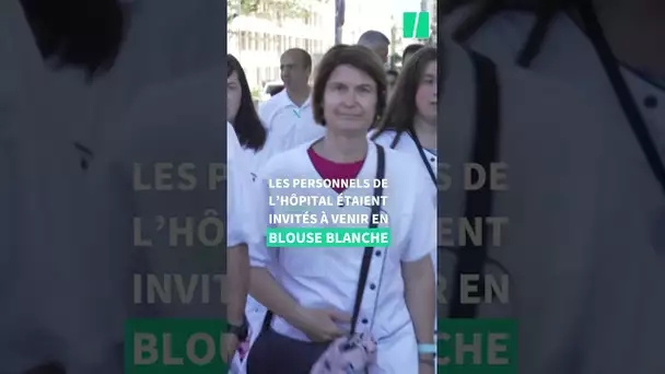 À Reims pour les obsèques de Carène Mezino, les blouses blanches étaient présentes